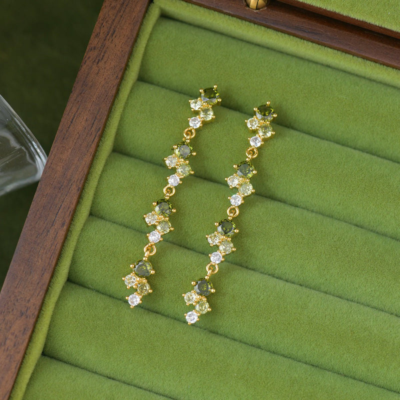 Verde Cascade Earrings