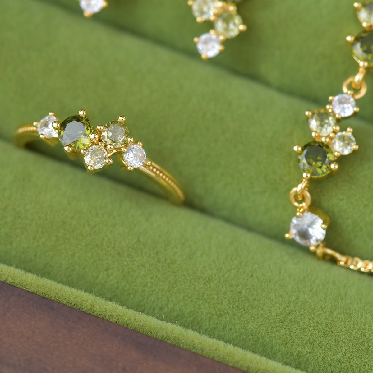 Verde Cascade Ring