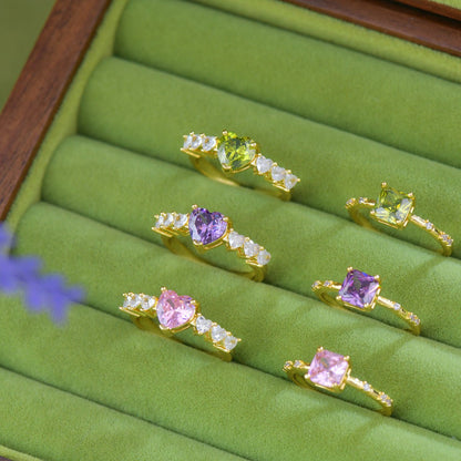 Verde Heart Ring