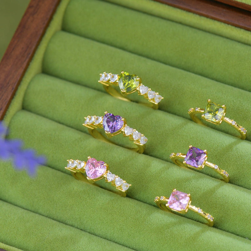 Verde Heart Ring
