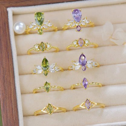 Verde Whisper Ring