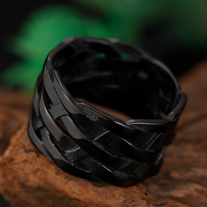 Weave Pattern Ring