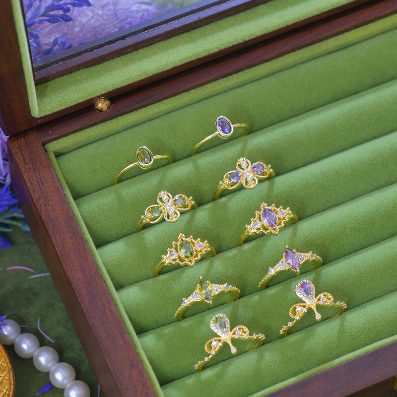 Violet Marquise Muse Ring