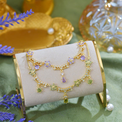 Wildflower Serenade Bracelet in Green