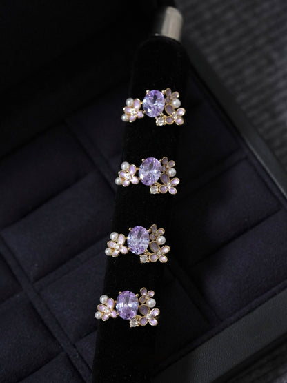 Wisteria Amethyst Ring