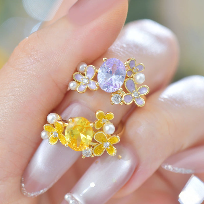 Wisteria Amethyst Ring