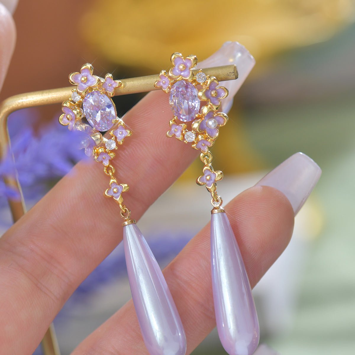 Wisteria Drop Earrings