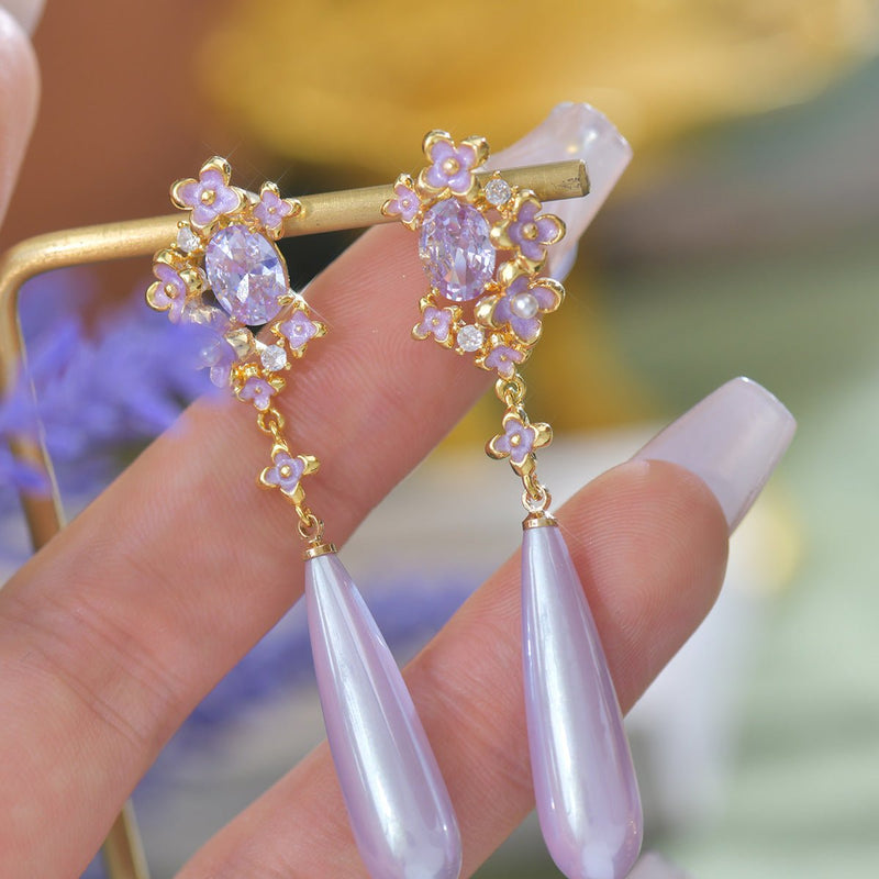 Wisteria Drop Earrings