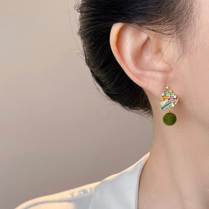 Yuletide Evergreen Earrings