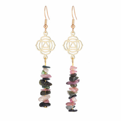 Zen Cairn Citrine Confidence Earrings for Healing
